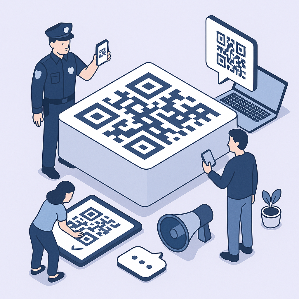 Innovative QR Code Initiative Boosts Police-Community Engagement